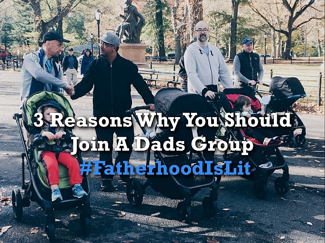 #FatherhoodIsLit Dads group
