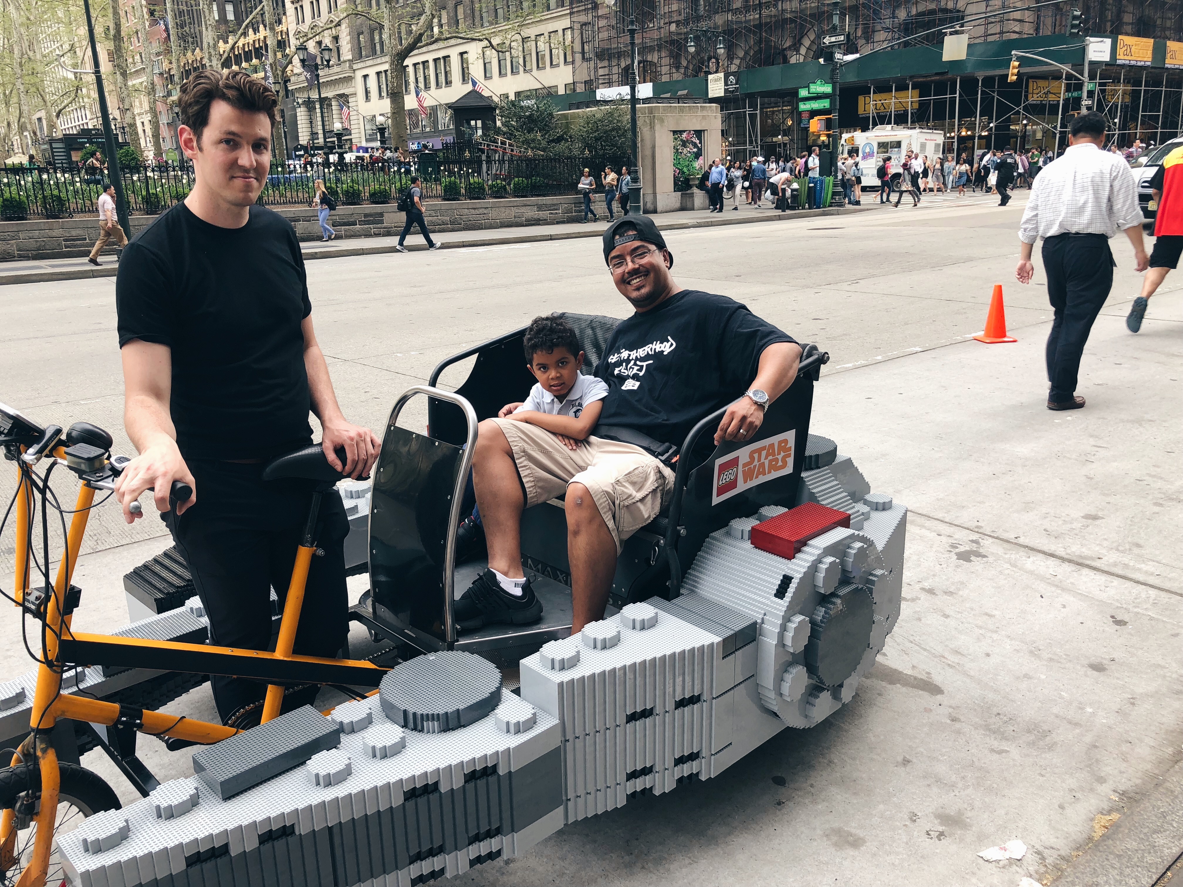 Lego Millennium Falcon Pedicab #FatherhoodIsLit