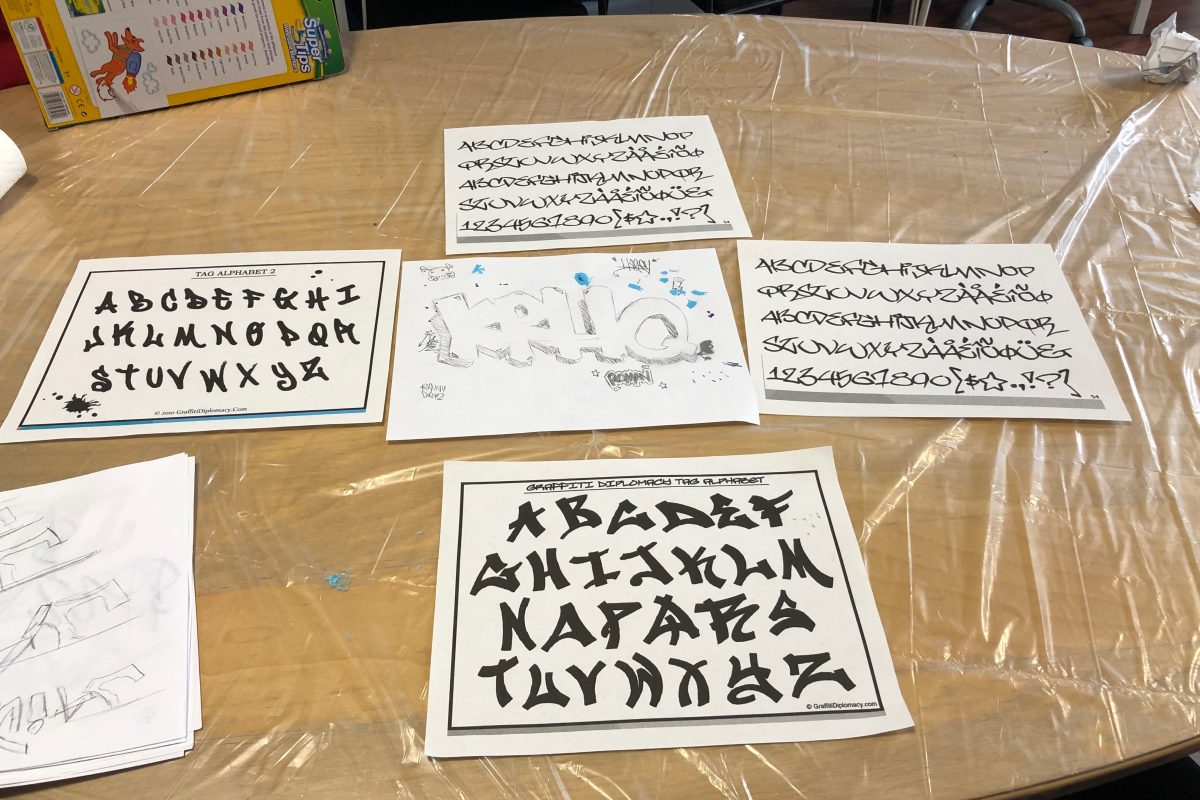 graffiti with dad 1 #FatherhoodIsLit